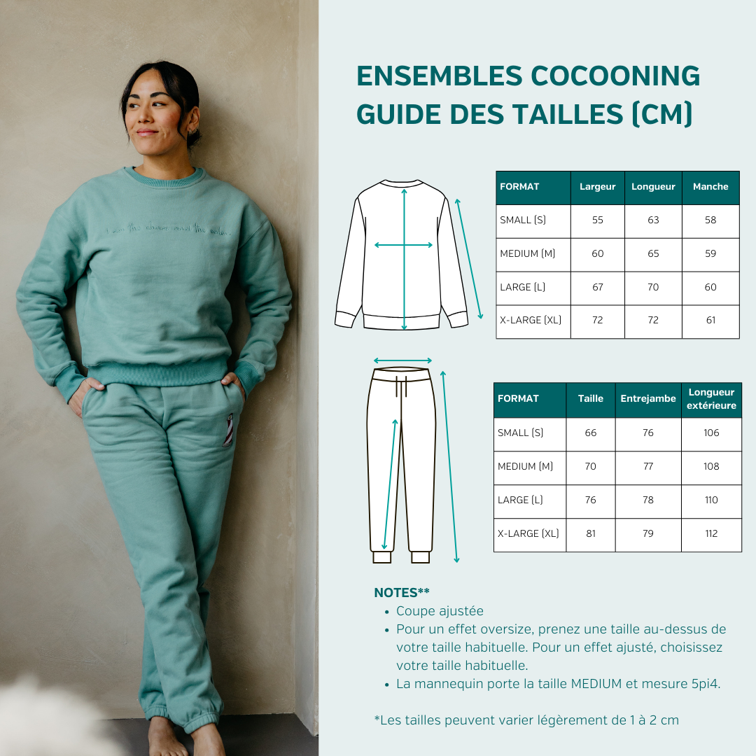 Chandail Crewneck - Ensemble Cocooning