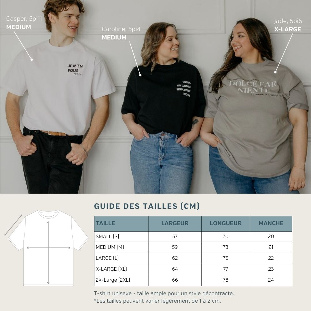 T-Shirt Je m'en Fous