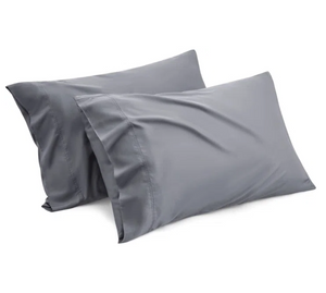 Taies d’oreiller en bambou – Grises